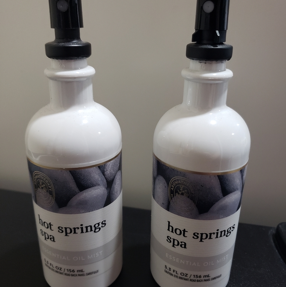 Bath and Body Works Hot Springs Spa Essential Oil Mist